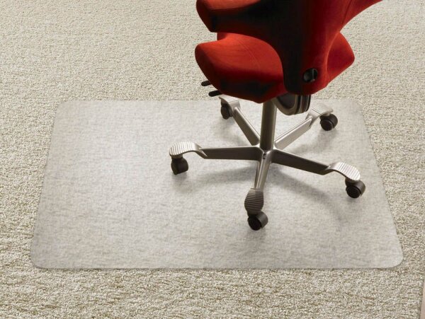 clear style Bodenschutzmatte für Teppichböden Perfect rechteckig, 120,0 x 74,0 cm