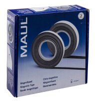 MAUL Magnetband selbstklebend schwarz 4,5 cm x 10,0 m, 1 St.