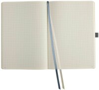 SIGEL Notizbuch Conceptum® ca. DIN A4 kariert, dunkelgrau Softcover 194 Seiten, 1 St.