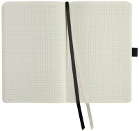 SIGEL Notizbuch Conceptum® ca. DIN A5 kariert, schwarz Softcover 194 Seiten, 1 St.