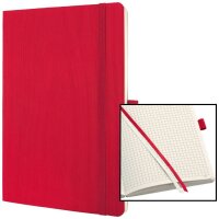 SIGEL Notizbuch Conceptum® ca. DIN A5 kariert, rot...