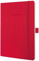 SIGEL Notizbuch Conceptum® ca. DIN A5 kariert, rot...