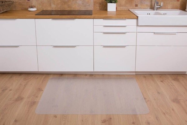 clear style Bodenschutzmatte für glatte Böden Safe rechteckig, 121,9 x 91,4 cm
