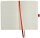SIGEL Notizbuch Conceptum® ca. DIN A5 liniert, rot Softcover 194 Seiten, 1 St.