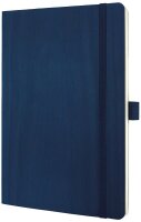 SIGEL Notizbuch Conceptum® ca. DIN A5 kariert, dunkelblau Softcover 194 Seiten, 1 St.