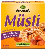 ALNATURA Bio Müsliriegel Ahorn-Dattel  6 Riegel, 1 St.