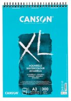 canson Aquarellblock XL DIN A3 300 g/qm, 30 Blatt, 1 Block