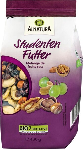 ALNATURA Bio Studentenfutter  400,0 g, 1 St.