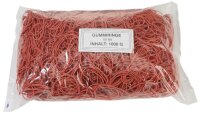 WBV Gummiringe rot, Ø 5,0 cm, 1000,0 g