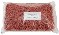 WBV Gummiringe rot, Ø 6,0 cm, 1000,0 g