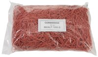 WBV Gummiringe rot, Ø 8,0 cm, 1000,0 g