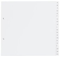 dots Ordnerregister DIN A4 Halbformat, Überbreite...