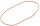 WBV Gummiringe rot, Ø 10,0 cm, 1000,0 g