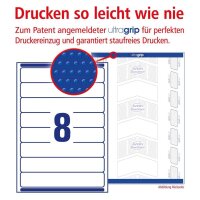AVERY Zweckform Ordneretiketten L6060REV-20 weiß, 30 Blatt