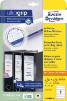 AVERY Zweckform Ordneretiketten L4760REV-20 weiß,...
