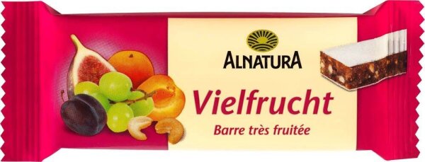 ALNATURA Bio Fruchtriegel Vielfrucht  40,0 g, 1 St.