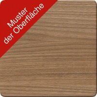 Quadrifoglio Konferenztisch SERENITY nussbaum rechteckig, A-Gestell grau, 240,0 x 120,0 x 75,0 cm