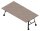 Quadrifoglio Konferenztisch SERENITY beton rechteckig, A-Gestell grau, 240,0 x 120,0 x 75,0 cm