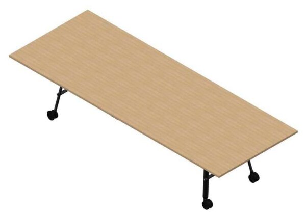 Quadrifoglio Konferenztisch SERENITY eiche rechteckig, A-Gestell grau, 320,0 x 120,0 x 75,0 cm