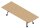 Quadrifoglio Konferenztisch SERENITY eiche rechteckig, A-Gestell grau, 320,0 x 120,0 x 75,0 cm