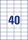 AVERY Zweckform Etiketten 3651-200 weiß 52,5 x 29,7 mm, 220 Blatt