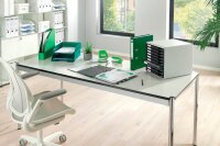 LEITZ Schnellhefter 4191 Kunststoff grün DIN A4, 25 St.