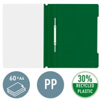 LEITZ Schnellhefter 4191 Kunststoff grün DIN A4, 25 St.