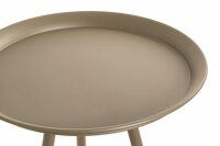 HAKU Möbel Beistelltisch rund Metall grün 38,0 x 38,0 x 47,0 cm, 1 St.