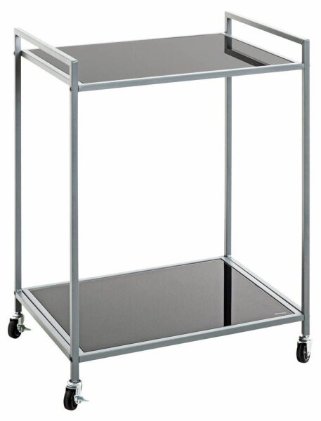 HAKU Möbel Servierwagen grau 50,0 x 36,0 x 69,0 cm