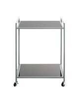 HAKU Möbel Servierwagen grau 50,0 x 36,0 x 69,0 cm