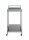 HAKU Möbel Servierwagen grau 50,0 x 36,0 x 69,0 cm