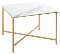 HAKU Möbel Beistelltisch rechteckig MDF-Platte...
