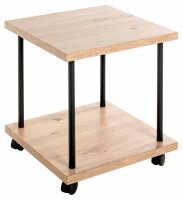 HAKU Möbel Servierwagen braun, schwarz 40,0 x 40,0 x...