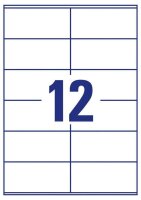 AVERY Zweckform Etiketten 3424-200 weiß 105,0 x 48,0 mm, 220 Blatt