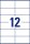AVERY Zweckform Etiketten LR3424-10 weiß 105,0 x 48,0 mm, 10 Blatt