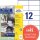 AVERY Zweckform Etiketten 3424-10 weiß 105,0 x 48,0 mm, 10 Blatt