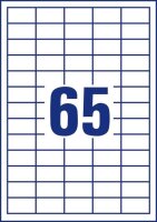 AVERY Zweckform Etiketten LR3666-10 weiß 38,0 x 21,2 mm, 10 Blatt