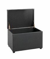 HAKU Möbel Sitztruhe 52524 schwarz Kunstleder 58,0 cm