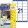 AVERY Zweckform Adressetiketten 7160-10 weiß 63,5 x 38,1 mm, 10 Blatt