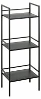 HAKU Möbel Beistellregal schwarz 35,0 x 25,0 x 95,0...