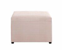 HAKU Möbel Sitztruhe 54945 creme Stoff 58,0 cm