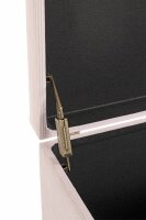 HAKU Möbel Sitztruhe 54945 creme Stoff 58,0 cm