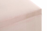 HAKU Möbel Sitztruhe 54945 creme Stoff 58,0 cm
