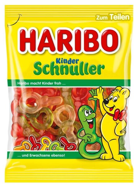 HARIBO Kinder Schnuller Fruchtgummi 175,0 g, 1 St.