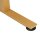 HAMMERBACHER XMST16 elektrisch höhenverstellbarer Schreibtisch grafit rechteckig, T-Fuß-Gestell gold 160,0 x 80,0 cm