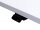 HAMMERBACHER XMST19 elektrisch höhenverstellbarer Schreibtisch grafit rechteckig, T-Fuß-Gestell gold 180,0 x 80,0 cm