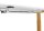 HAMMERBACHER XMST16 elektrisch höhenverstellbarer Schreibtisch eiche rechteckig, T-Fuß-Gestell gold 160,0 x 80,0 cm