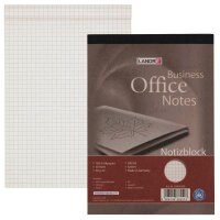 LANDRÉ® Notizblock Recycling  DIN A5 kariert,...