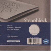 LANDRÉ® Stenoblock Recycling  DIN A5 liniert, 1 St.