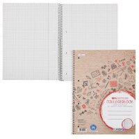 LANDRÉ® Collegeblock Recycling kariert DIN A4...
